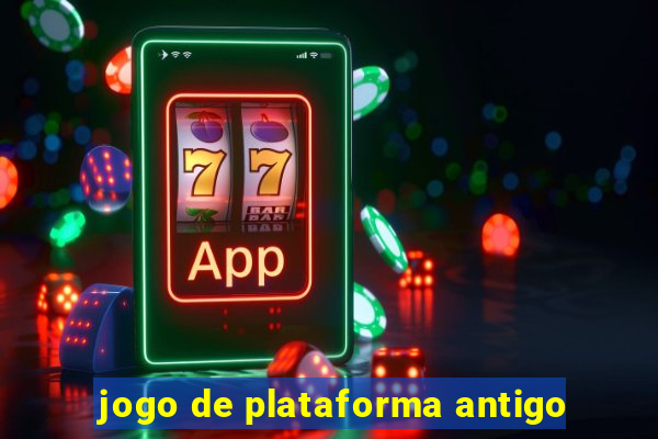 jogo de plataforma antigo